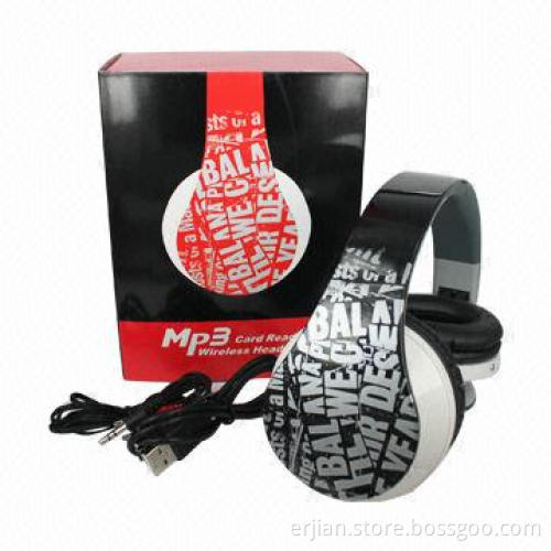 Custom Branded Headphones, 3-in-1 with MP3/FM Radio/Bluetooth Functions